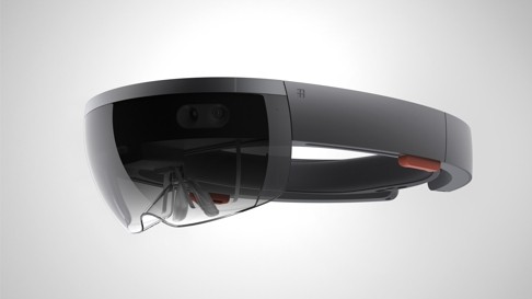 Microsoft HoloLens Virtual Reality headset.