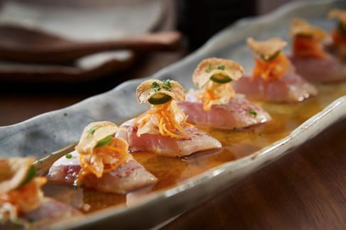 Red mullet escabeche miso at Koko.