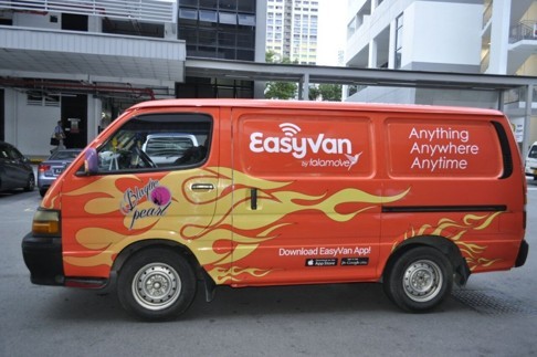 EasyVan, described by some media as the “Uber of logistics”, has both iOS and Android apps. It ranked among Oddup’s top picks of local start-ups in 2015. Photo: SCMP Pictures