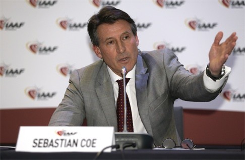 Sebastian Coe, the new president of IAAF, has come under fire for his response so far to the doping scandal that has engulfed his sport. Photo: AP