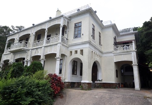 The historic mansion at 27 Lugard Road, The Peak, which a developer wants to turn into a hotel.