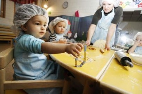 Children in kindergartens in Jyväskylä, Finland, receive instruction in “varied food habits”.