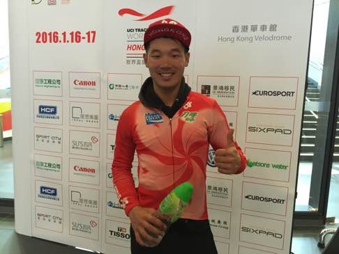 Cheung King-lok will compete in the men’s scratch and points race on the opening day. Photo: SCMP Pictures