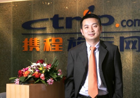 James Liang Jianzhang , the computer scientist turned chief executive of Nasdaq-listed Ctrip, which has a market cap of US$11.89 billion. Photo: Handout