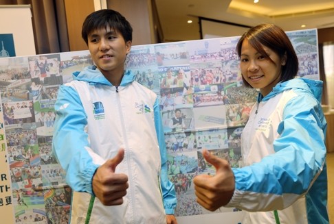 Hong Kong’s Tsui Chi-kin and Christy Yiu Kit-ching will be hoping to shine for the host team on Sunday.