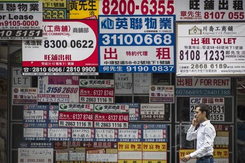 Many Hongkongers lament the city’s high rents. Photo: AFP