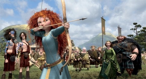 Merida turns the princess stereotype on its head in Brave. Photo: AP