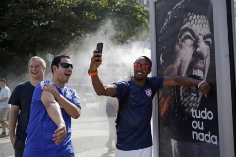 Adidas are happy to be associated with all-round good guy Luis Suarez. Photo: AP
