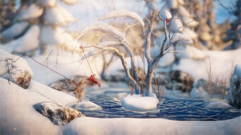 The settings and backgrounds for Unravel are almost too realistic.