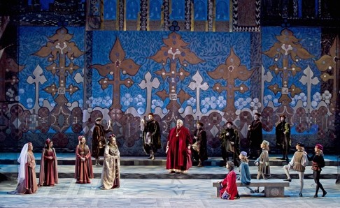 Simon Boccanegra being performed in Turin.