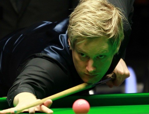 Fu will now meet Neil Robertson in the last 16. Photo: World Snooker