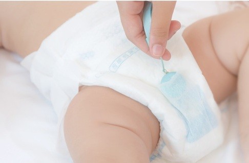 A diaper from Hunan Beiyou Technology that tells you when it needs to be changed? Sounds like every mother’s dream - and this Hong Kong start-up is hoping to find backers at Cyberport. Photo: SCMP Pictures