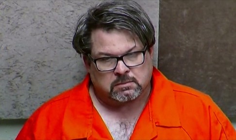 Jason Dalton is seen during his arraignment in Kalamazoo County, Michigan yesterday. Dalton, an Uber driver, is suspected of killing six people and wounding two others in apparently random shootings. Photo: Reuters