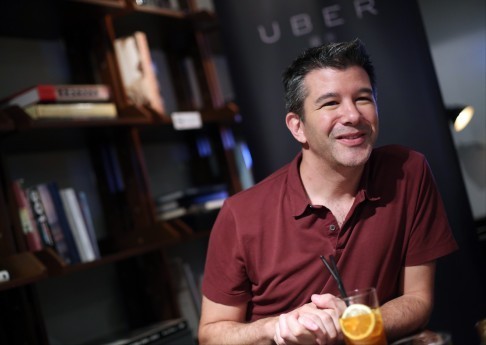 Uber CEO Travis Kalanick visited Beijing last September. He spoke of working well with Baidu and announced plans to enter another 100 Chinese cities within 12 months. Photo: Sam Tsang