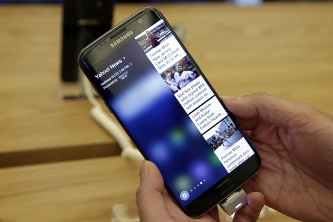 Samsung Galaxy S7 Edge. Photo: AP