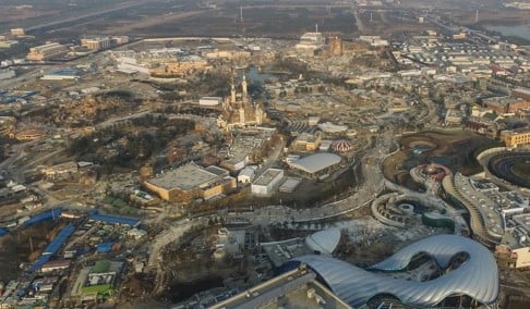 Shanghai Disney Resort will officially open in June this year. Photo: Xinhua