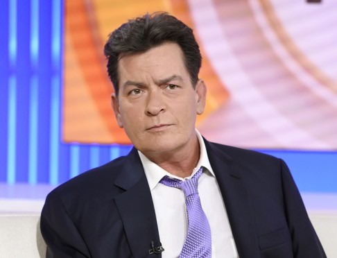 Charlie Sheen admits he is HIV-positive during an interview on NBC's Today show in New York last year. Photo: AP