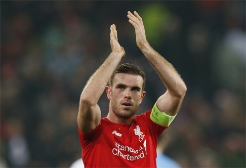 Liverpool will have skipper Jordan Henderson back for Sunday’s crunch game. Photo: Reuters