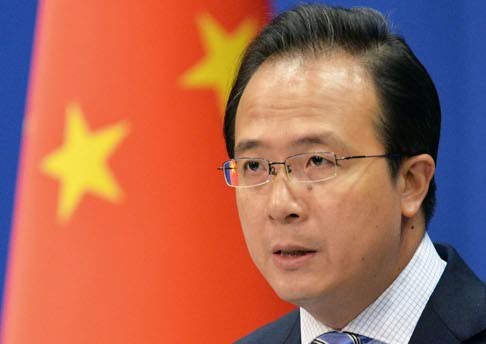 China’s foreign ministry spokesman Hong Lei, asked about the letters, said he hoped other countries would respect China’s sovereignty. Photo: Kyodo