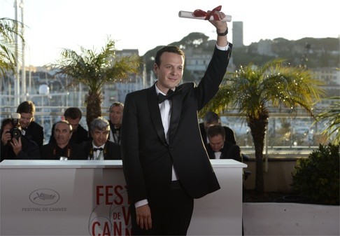 Amat Escalante won the prize for best director for Heli at Cannes. Photo: AFP