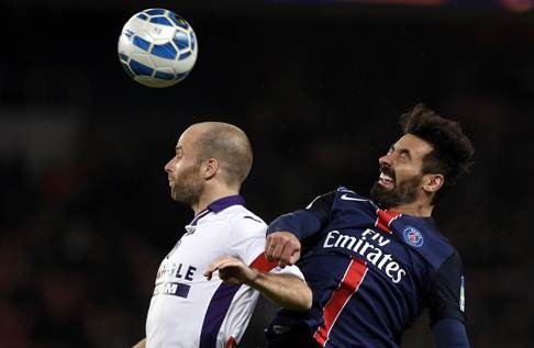 Ezequiel Lavezzi is among the highly paid players who will get their first taste of the CSL after being lured from Paris Saint-Germain. Photo: AFP