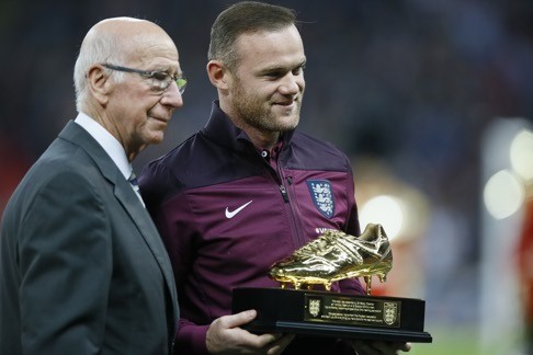 Rooney is England’s leading scorer of all time and Roy Hodgson says his place in the 23 is assured if he is fit. Photo: AP