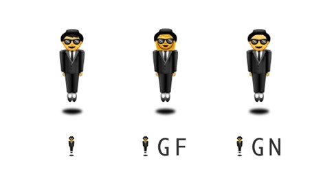 New gender options will be offered in emoji. Photo: Emojipedia