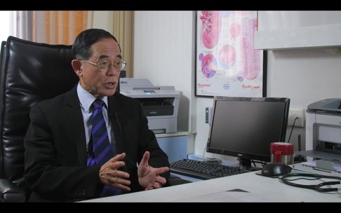 Chairman of the Hong Kong Nephrology Group Dr Ho Chung-ping says prevalence of chronic kidney disease in this city is higher than the popular figure of 10 per cent of the global adult population. Photo: Healthscope Asia