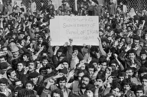 A demonstration against the Shah in 1979. Photo: Corbis