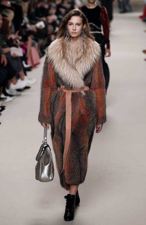 Lanvin did show some lovely fur-lined coats in Paris. Photo: AFP