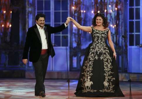 Netrebko performed with her husband, Azerbaijani tenor Yusif Eyvazov. Photo: Corbis