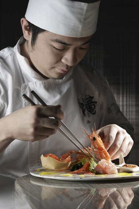 Raki Japanese Fine Dining head chef Jack Yan.