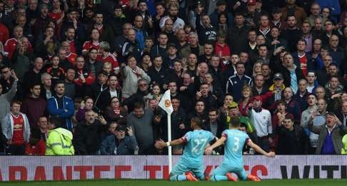 Payet thought he had done enough to secure West Ham’s passage but there will now be a replay at Upton Park. Photo: AFP