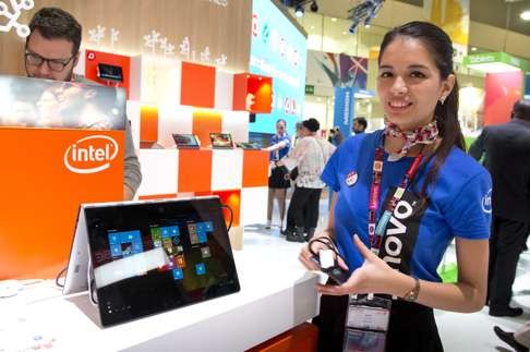 Lenovo’s mobile business group will now be headed by co-presidents Chen Xudong and Aymar de Lencquesaing. Photo: Xinhua