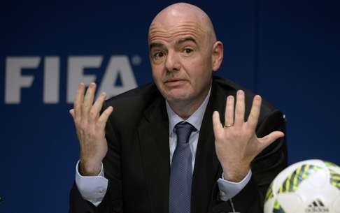 Gianni Infantino has promised transparency and to move football ahead. Photo: EPA