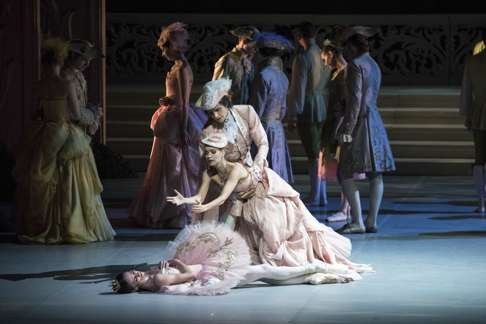 A dramatic scene from The Sleeping Beauty. Photo: Hong Kong Leisure and Cultural Services Department.