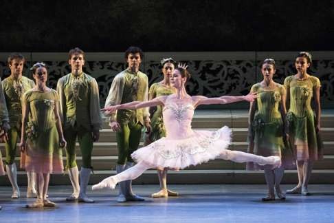 Polina Semionova in a scene from The Sleeping Beauty. Photo: Hong Kong Leisure and Cultural Services Department.