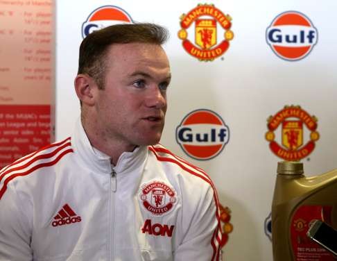 England and Manchester United captain Wayne Rooney is recovering from a knee injury. Photo: Xinhua