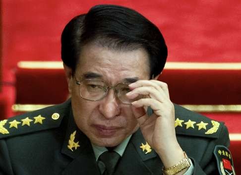 Guo’s fellow Central Military Commission vice-chairman, Xu Caihou, died of cancer last year while awaiting prosecution for corruption. Photo: AP