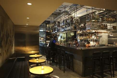 Interior shot of Back Bar.