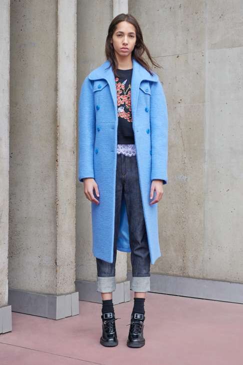 Another look from Carven's womens pre-autumn 2016 collection.