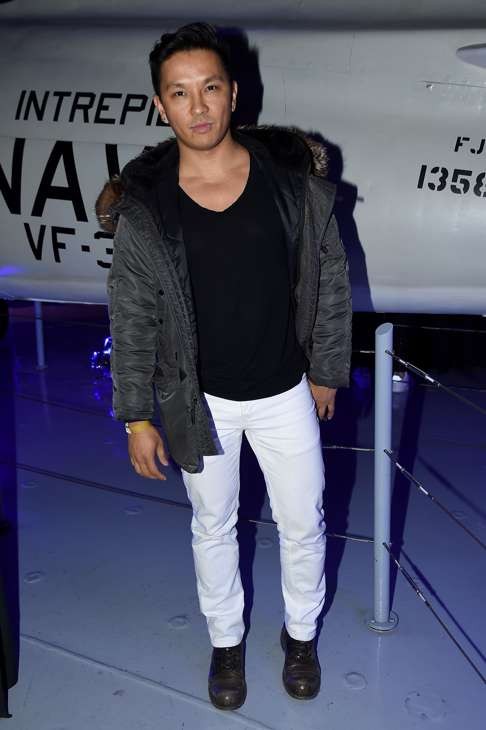 Designer Prabal Gurung at the Jeffrey Fashion Cares Annual Fashion Fundraiser at the Intrepid Sea-Air-Space Museum in New York earlier this month. Photo: AFP