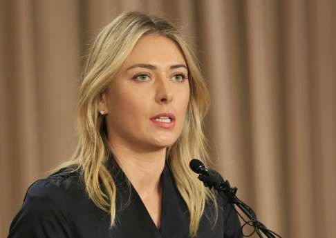 Maria Sharapova spoke out after failing a drug test and was criticised by some of her fellow players. Photo: AP