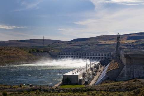 The Grand Coulee Dam in Washington state, USA. Photo: Corbis