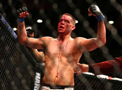 Nate Diaz handed Conor McGregor his first UFC loss in his last outing and the rematch was top of the bill for UFC 200. Photo: USA Today