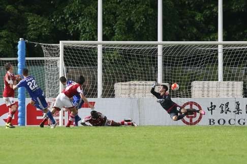 Eastern in action against South China Tseun Kwan O Sports Ground on Friday. Photo: SCMP Pictures