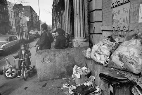 Ghetto playground, New York, in 1970. Photo: Corbis