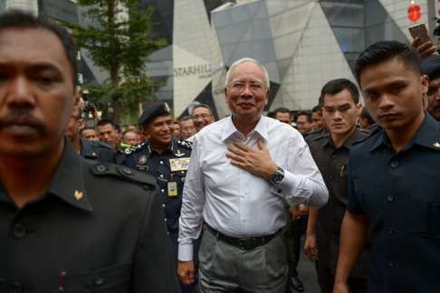 Malaysia's Prime Minister Najib Razak has weathered a year-long barrage of corruption allegations related to the 1MDB fund. Photo: AFP