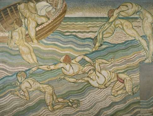 Duncan Grant's 1911 painting Bathing will go on show at Tate Britain in 2017 as part of Queer British Art, which marks the 50th anniversary of the decriminalisation of male homosexuality in the UK. Photo: courtesy of Tate