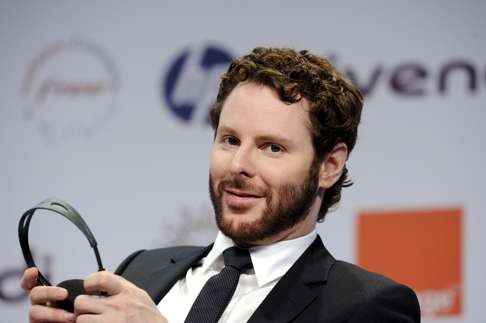 The Screening Room co-founder Sean Parker. Photo: Reuters
